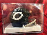 George Blanda Bears Certified Authentic Autographed Football Mini Helmet