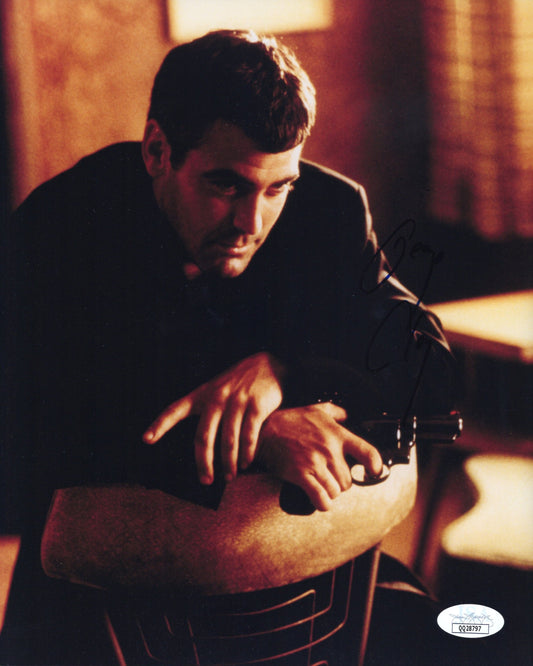 George Clooney Signed Photo 8x10, From Dusk Till Dawn, Rare Full Name, JSA & PSA