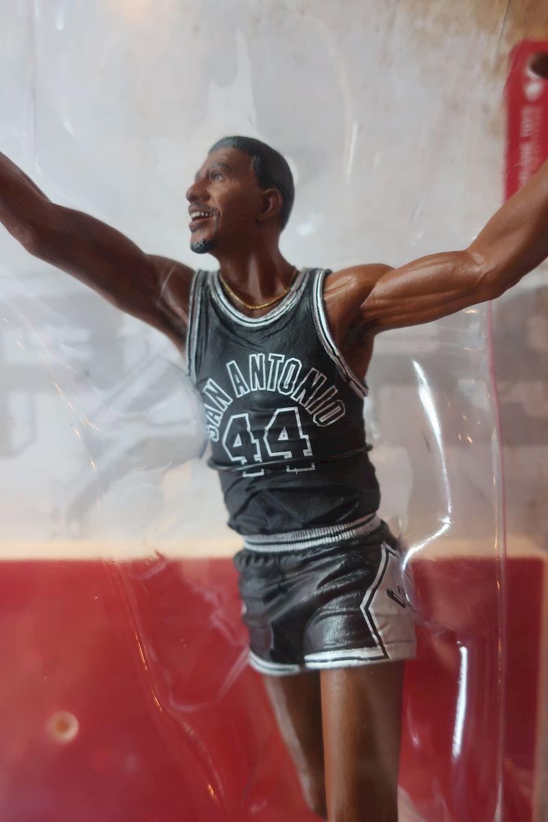 George Gervin McFarlane Hardwood Classics 2008 Basketball Figure