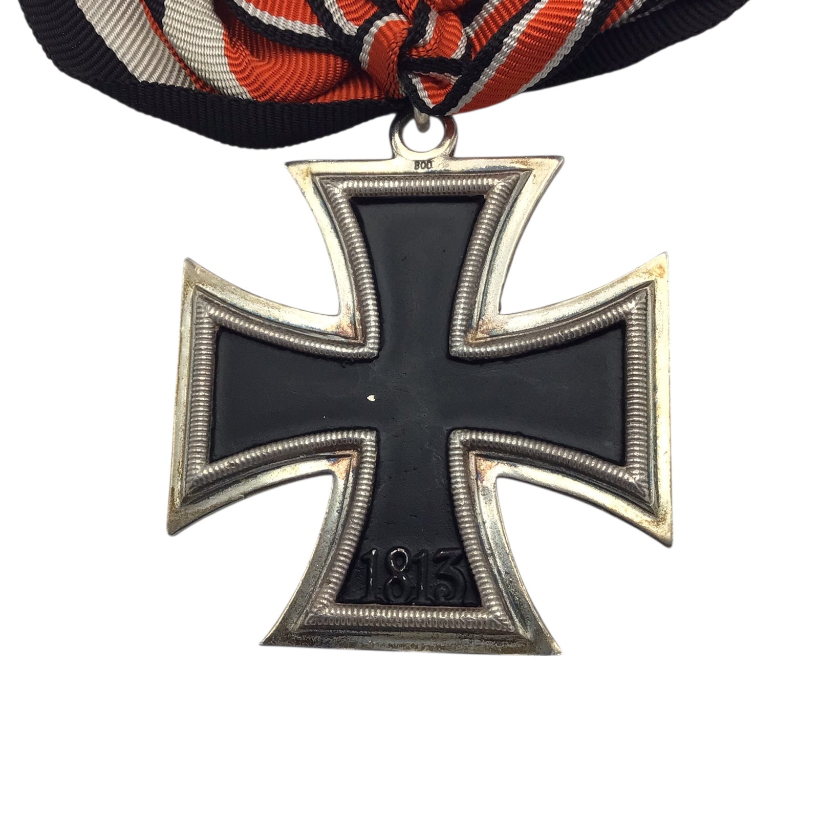 German 1939 800 Silver Knight's Oak Iron Cross in Presentation Case