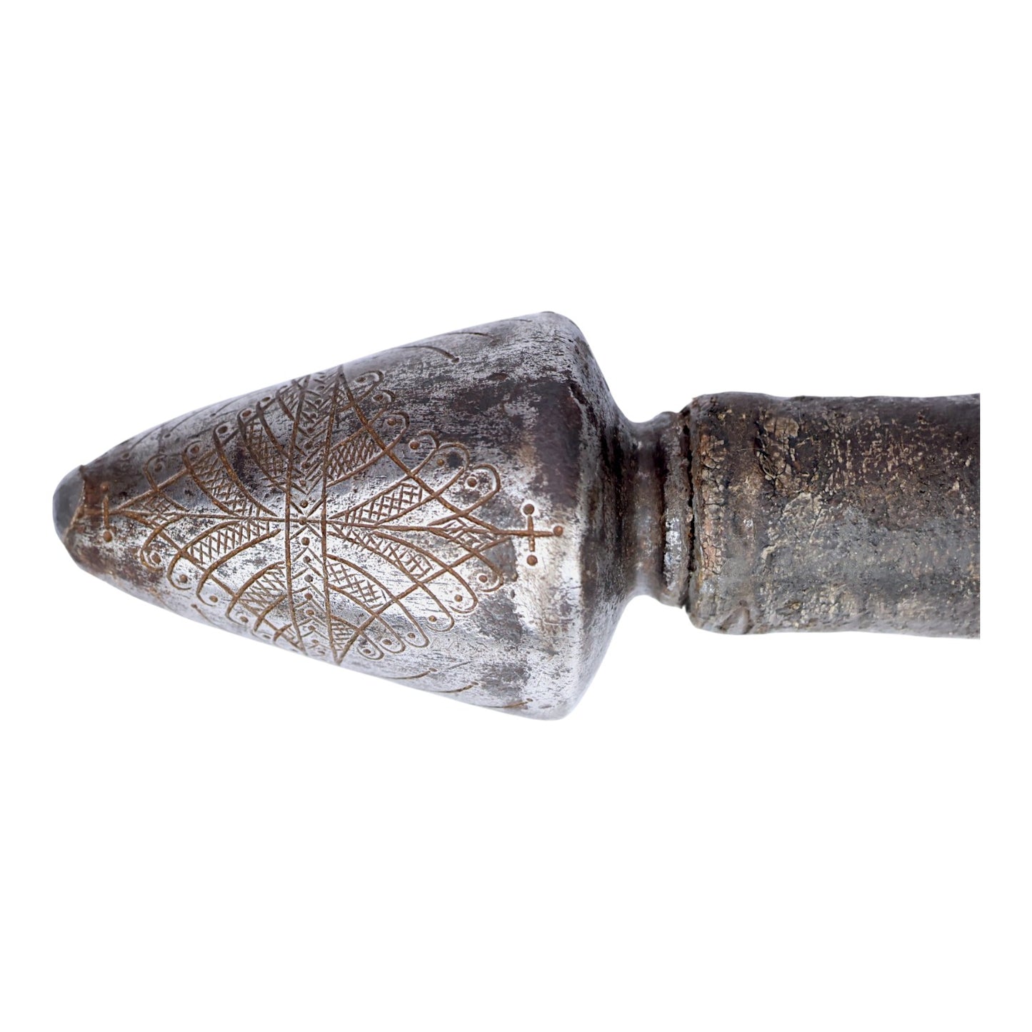 German-Austrian Estoc c.1520 with Latten Cross, Passau Wolf & Original Grip