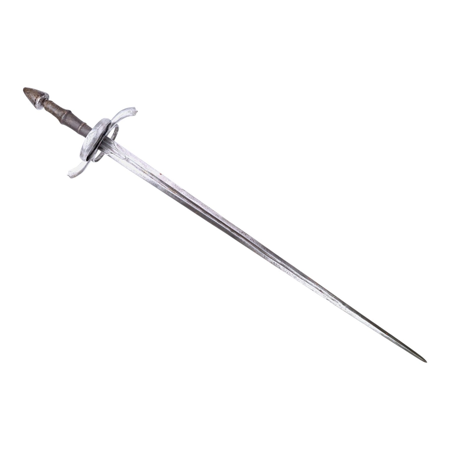German-Austrian Estoc c.1520 with Latten Cross, Passau Wolf & Original Grip