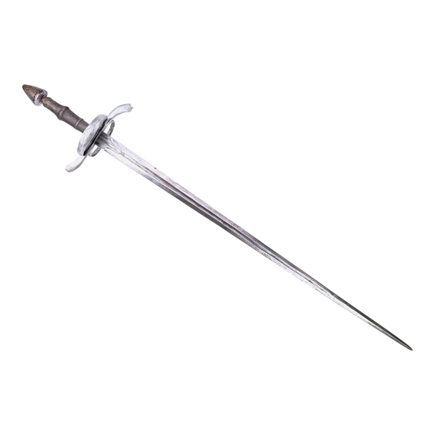 German-Austrian Estoc c.1520 with Latten Cross, Passau Wolf & Original Grip