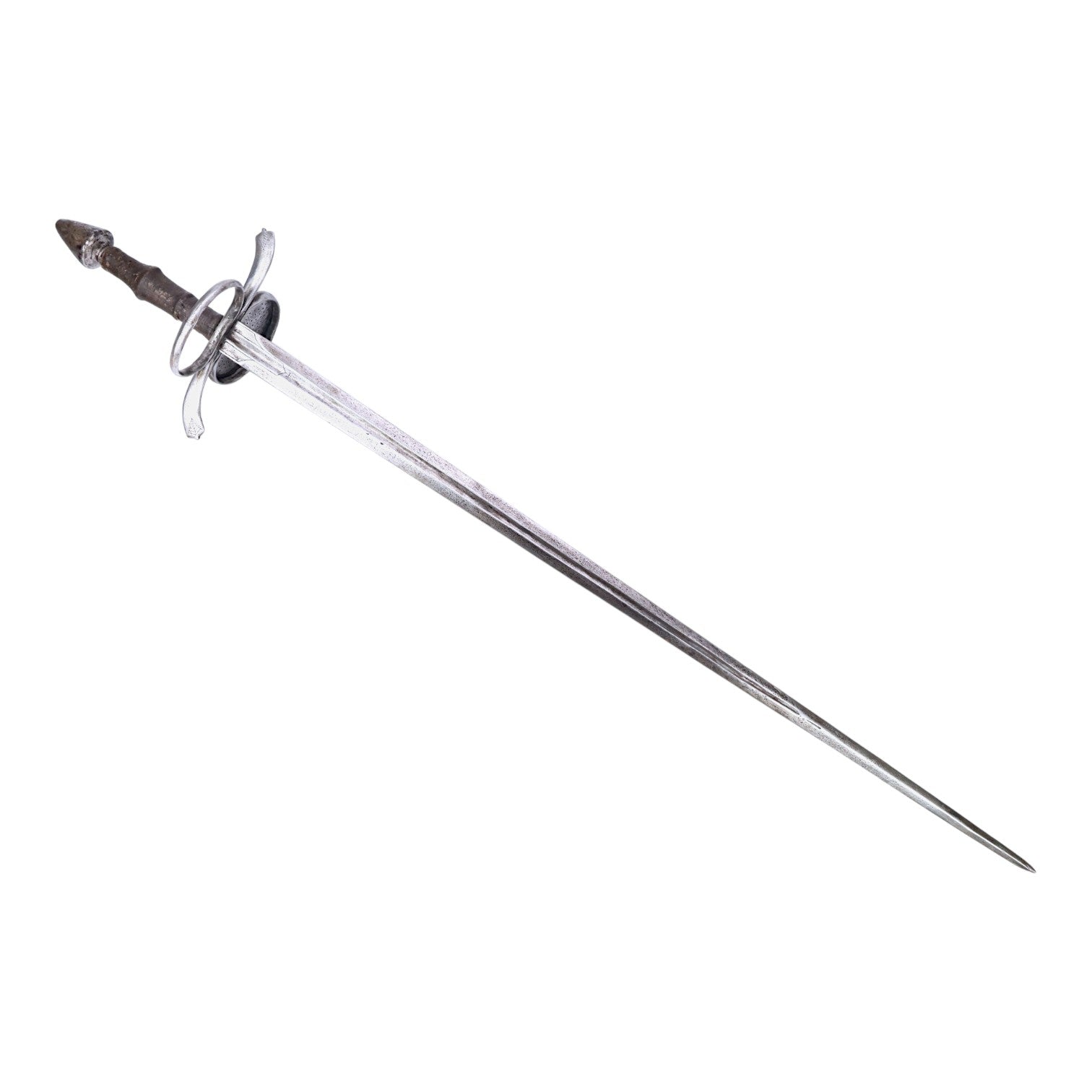 German-Austrian Estoc c.1520 with Latten Cross, Passau Wolf & Original Grip