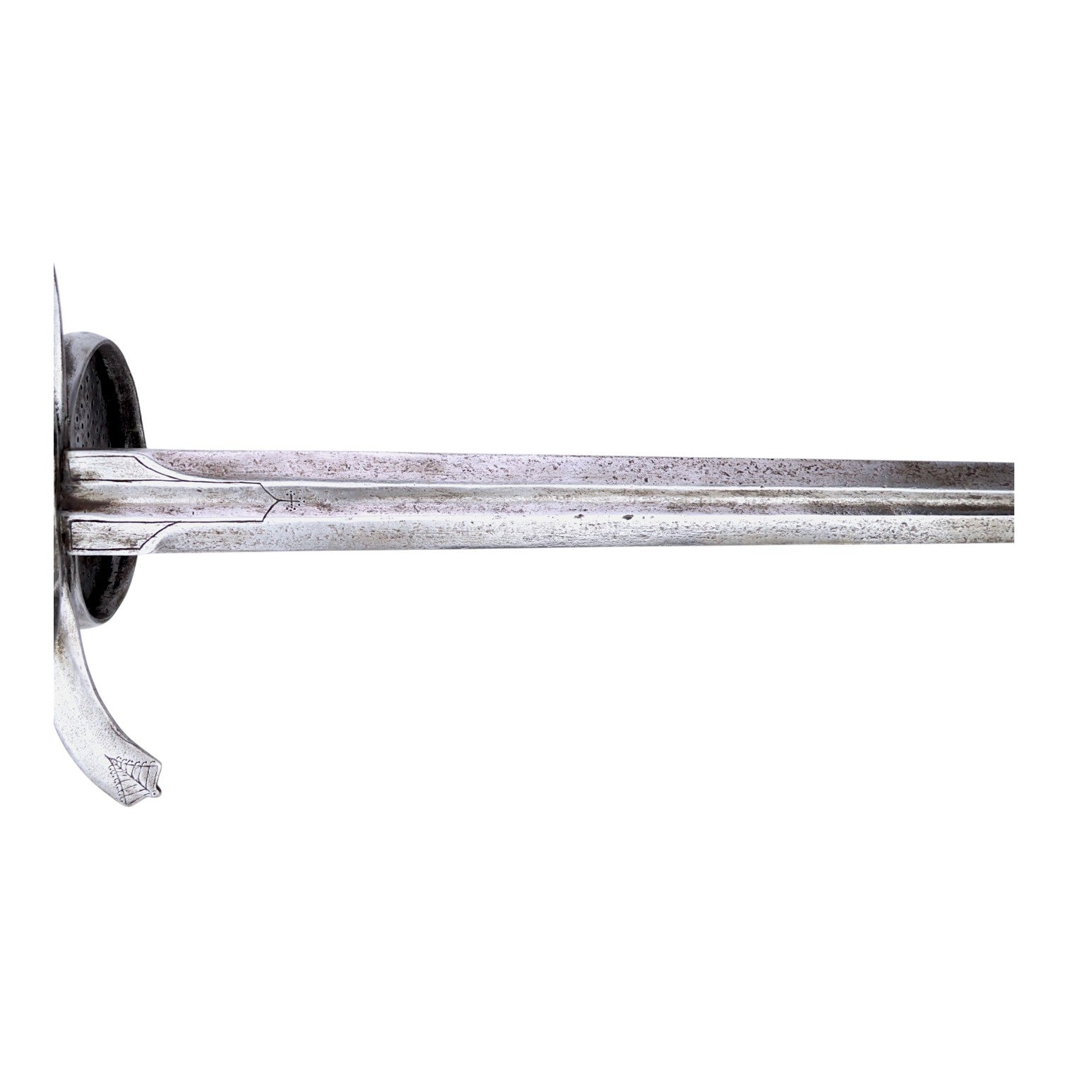 German-Austrian Estoc c.1520 with Latten Cross, Passau Wolf & Original Grip