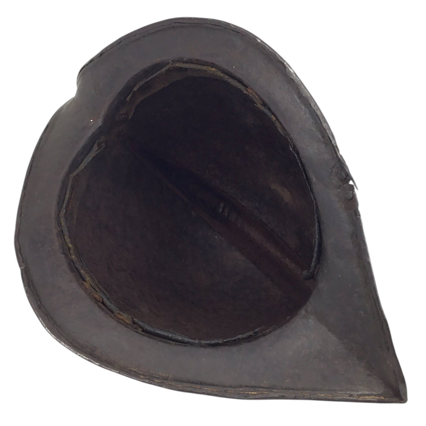 German High Comb Morion Helmet with Battle Damage Circa 16th to 17th Century from Peter Finer Gallery