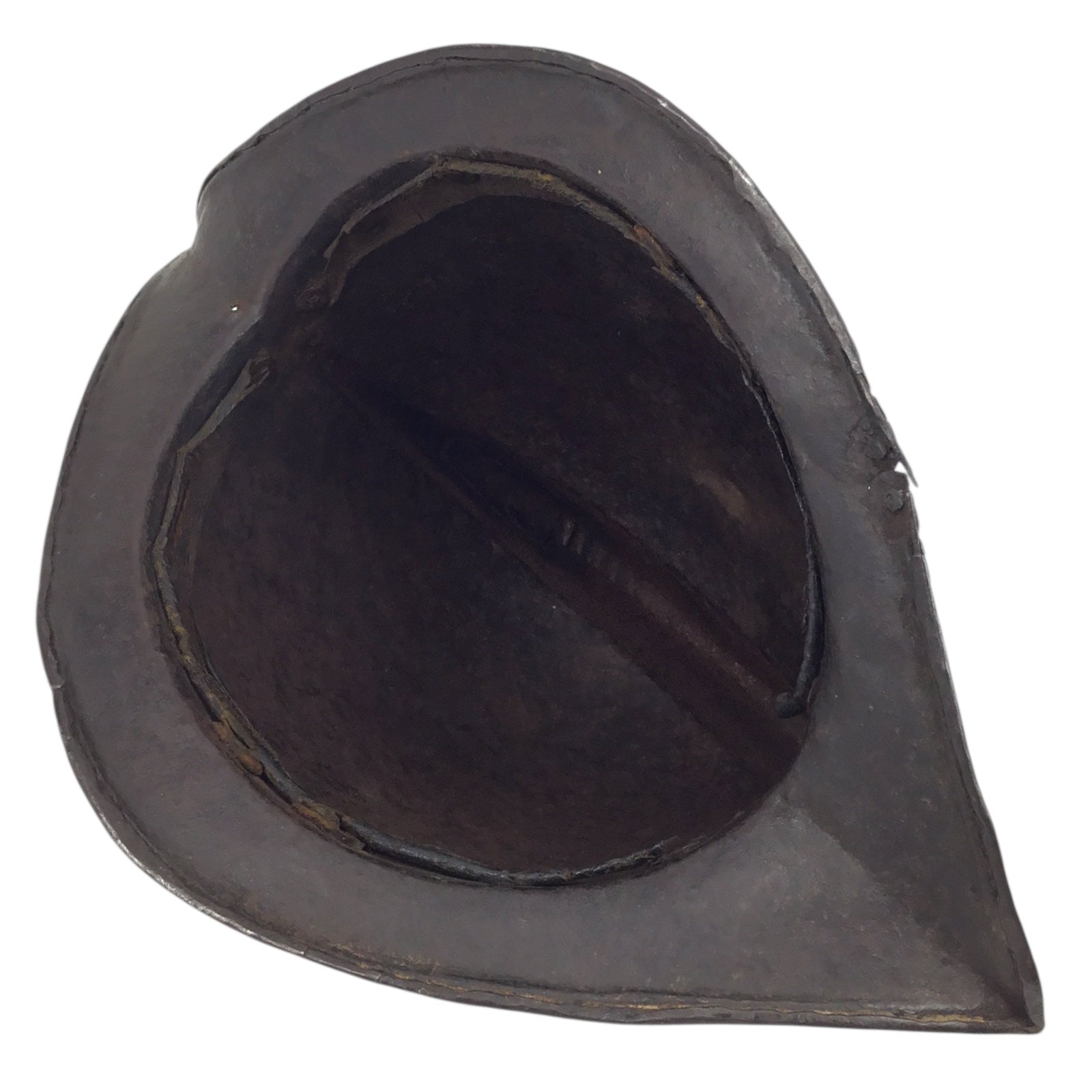 German High Comb Morion Helmet with Battle Damage Circa 16th to 17th Century from Peter Finer Gallery