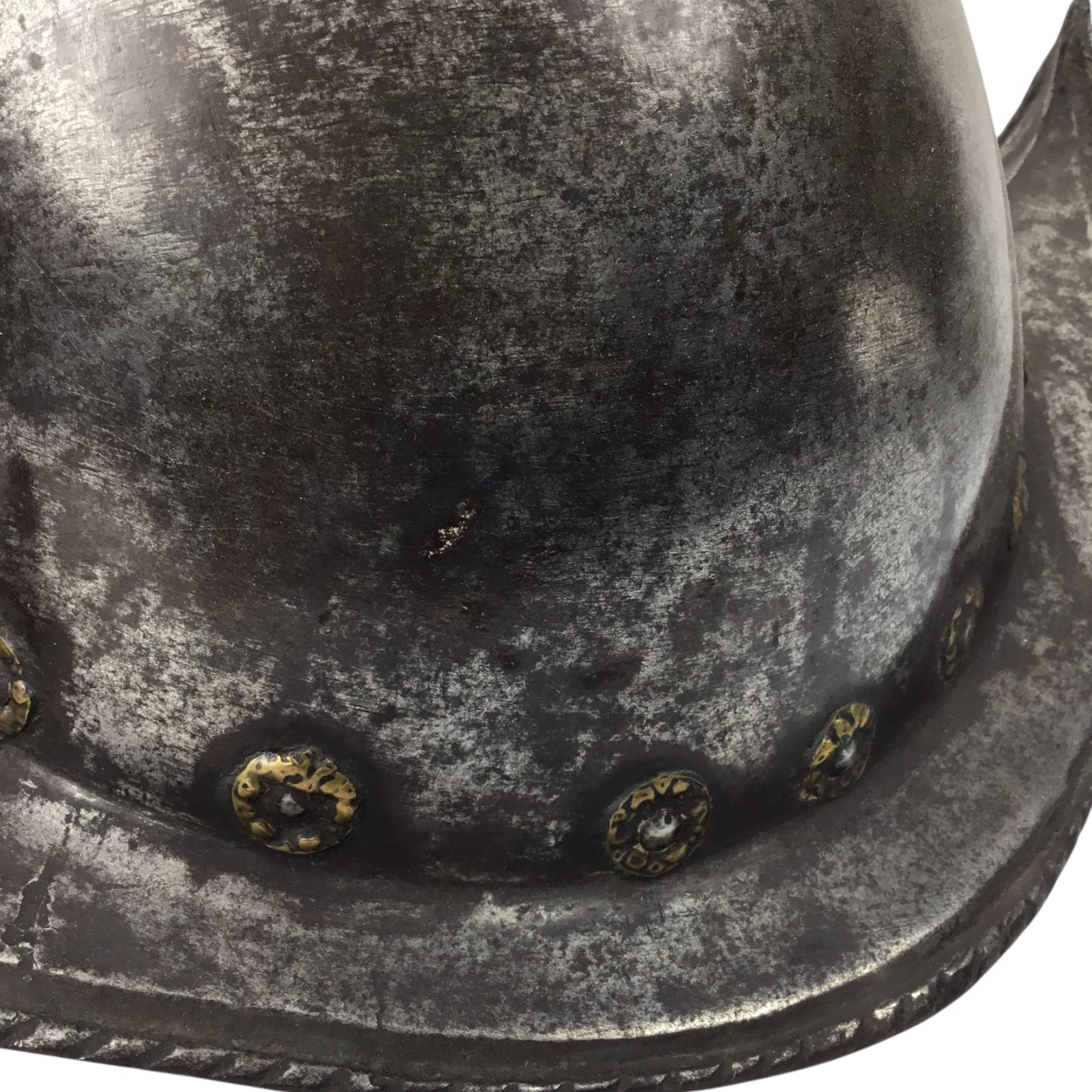 German High Comb Morion Helmet with Battle Damage Circa 16th to 17th Century from Peter Finer Gallery