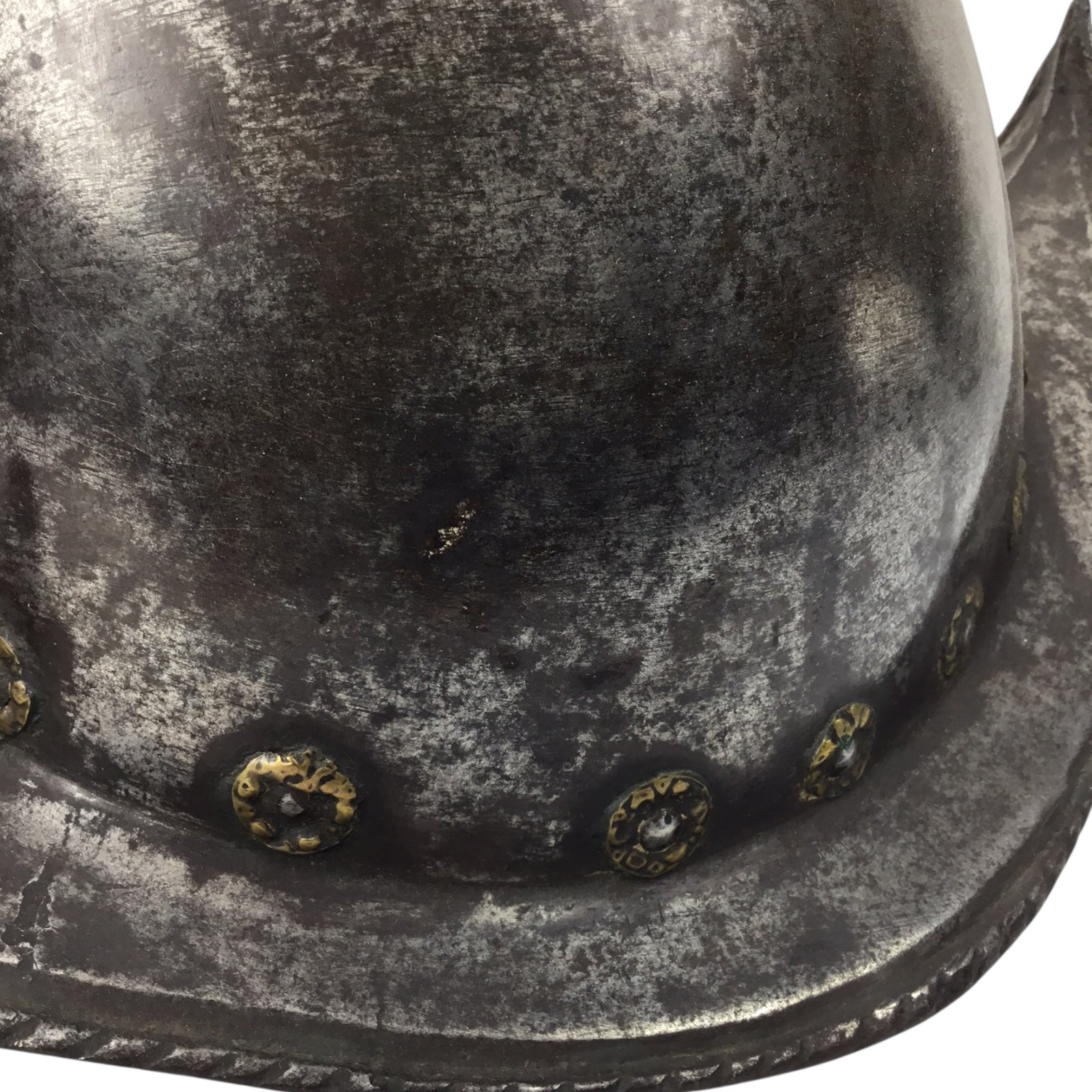 German High Comb Morion Helmet with Battle Damage Circa 16th to 17th Century from Peter Finer Gallery