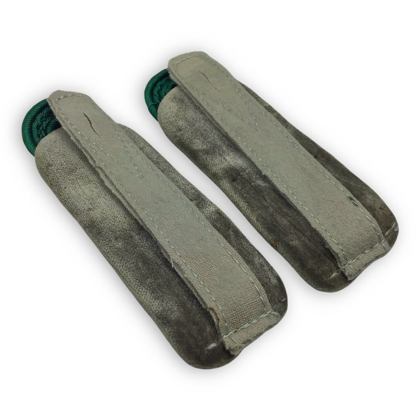 German Landforstmeister (Chief Forest Ranger) Shoulder Boards - Silver Acorns | German WW2