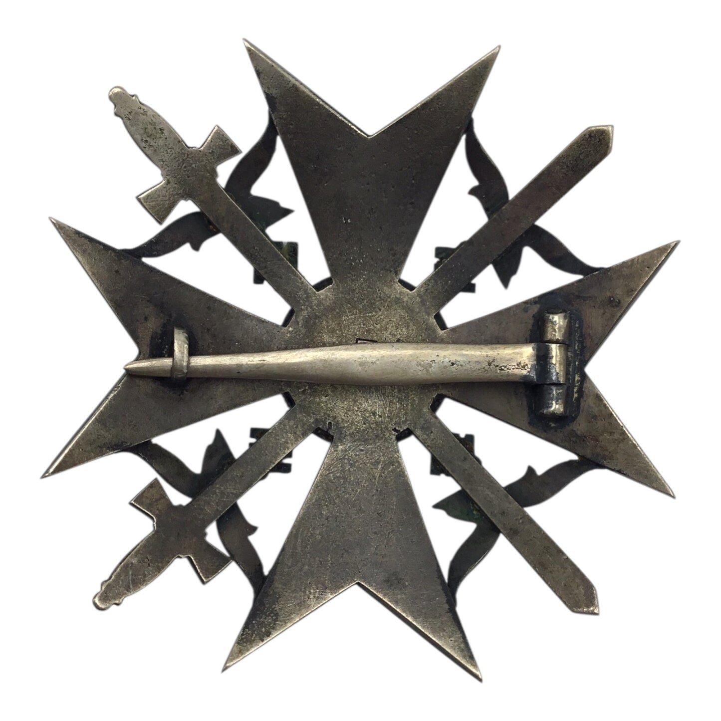 German Legion Condor Panzer Grouping | Spanish Cross in Silver w/ Swords & Hitler Signed Document!