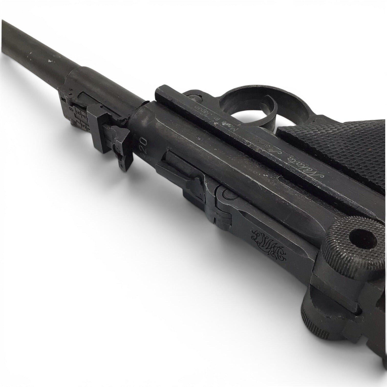 German Luger Artillery DWM 1920 Model Prop Gun — Nakata Made in Japan