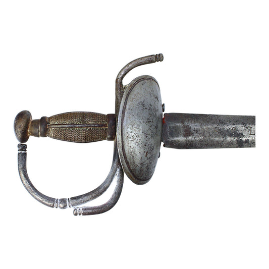 German Prototype Spanish Model 1728 Bilbo Cavalry Sword with Solingen Blade