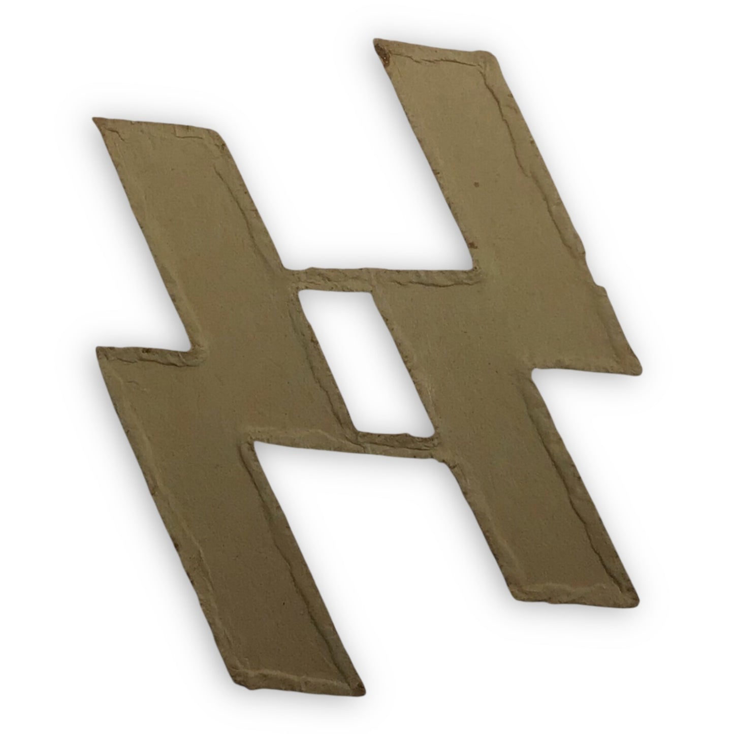 German SS Officer Collar Tabs or Breast Runes Embroidery Template - Cardboard Stencil