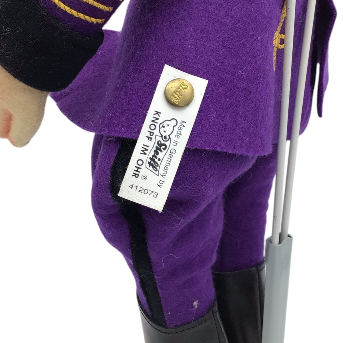 German Steiff Lion Tamer Felt Doll (No Lions) 412073 1995-1999