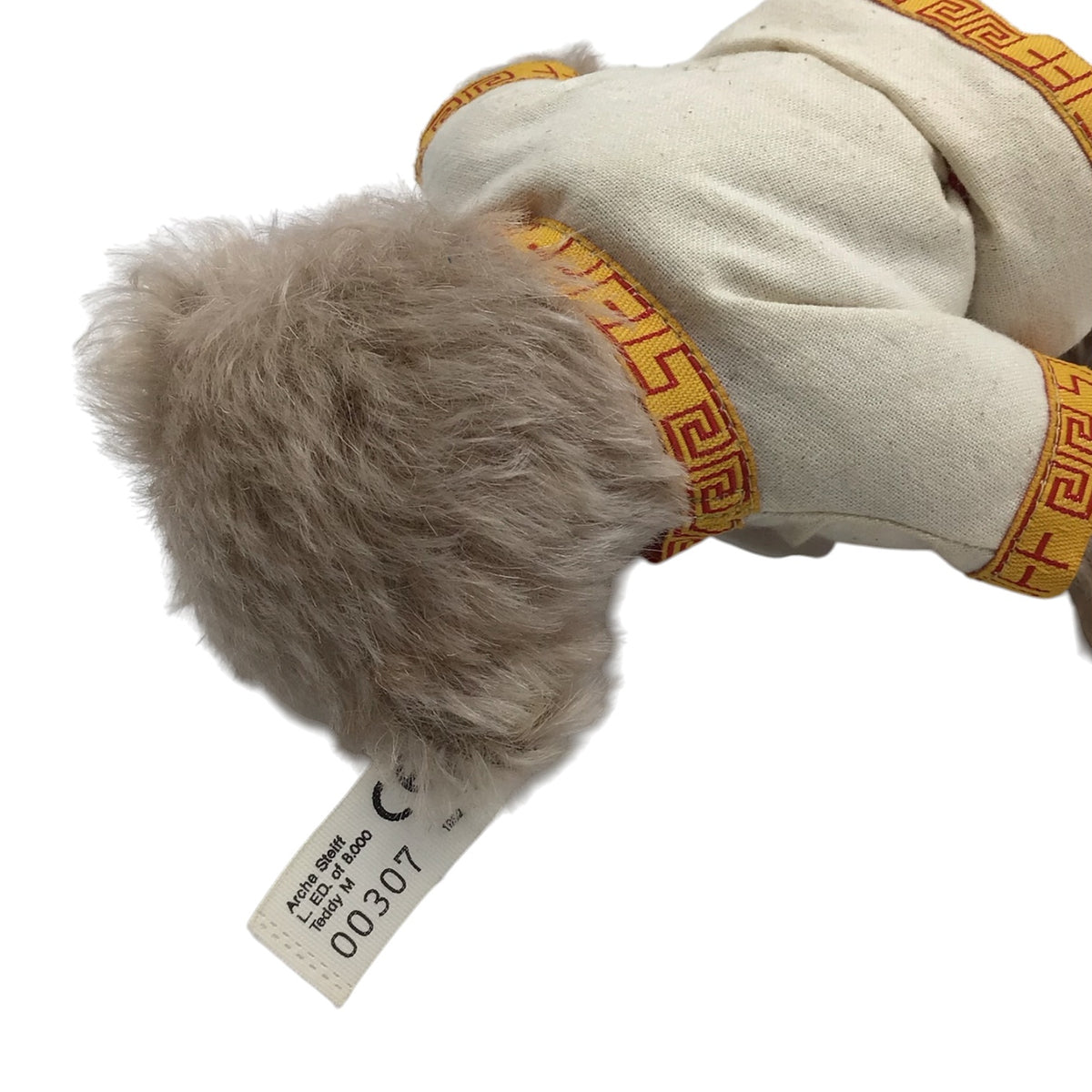German Steiff Miniature Mohair Animals Pair w/ Makers Label Noah Ark Bears 038006
