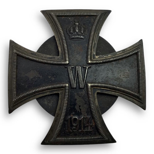 German WW1 Iron Cross 1st Class EK1 - Rare Screwback Private Purchase