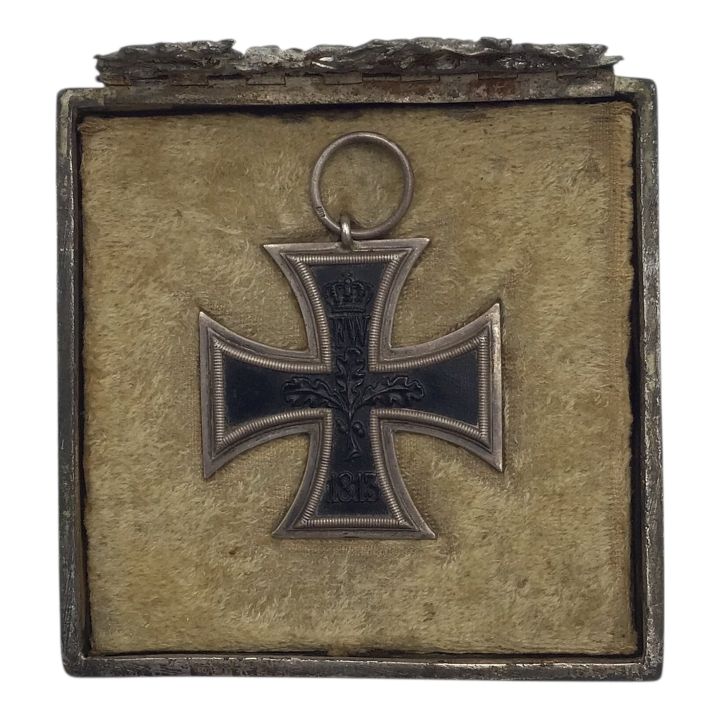 German WW1 Iron Cross 2nd Class w/ Original Silver Hindenburg Presentation Box