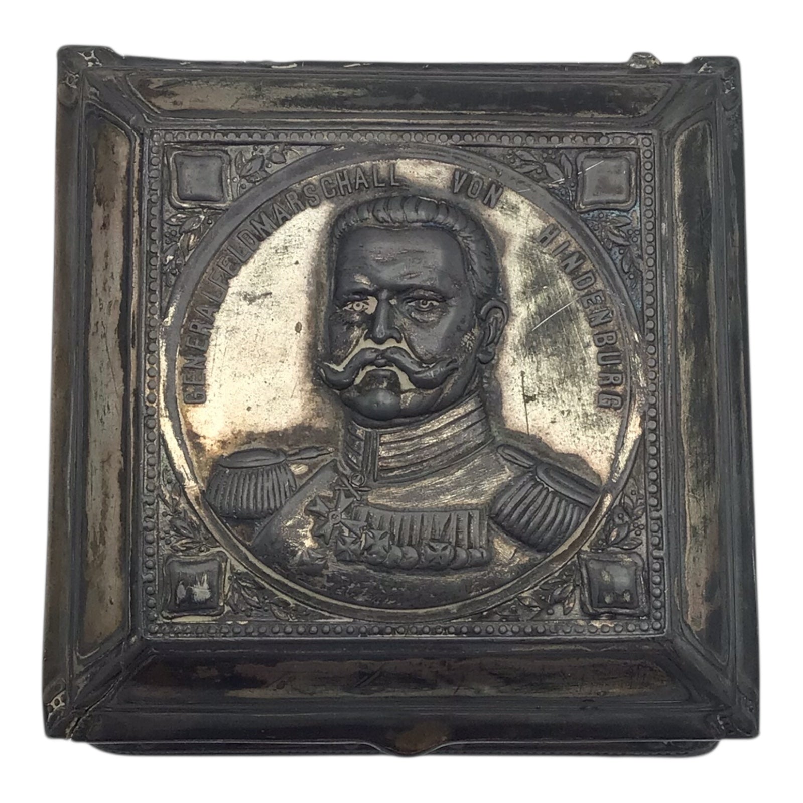 German WW1 Iron Cross 2nd Class w/ Original Silver Hindenburg Presentation Box