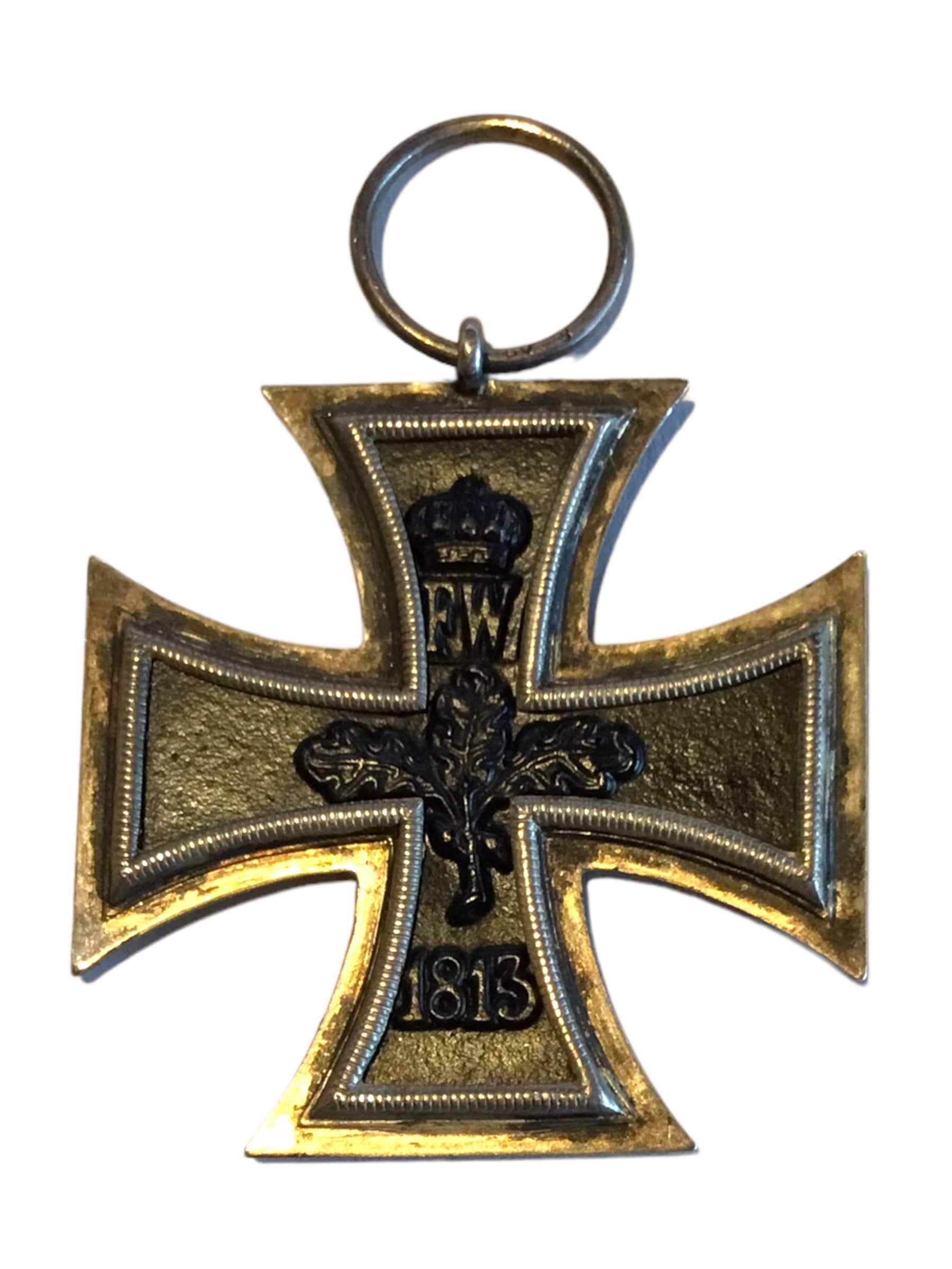 German WW1 Iron Cross 2nd Class with suspension ring