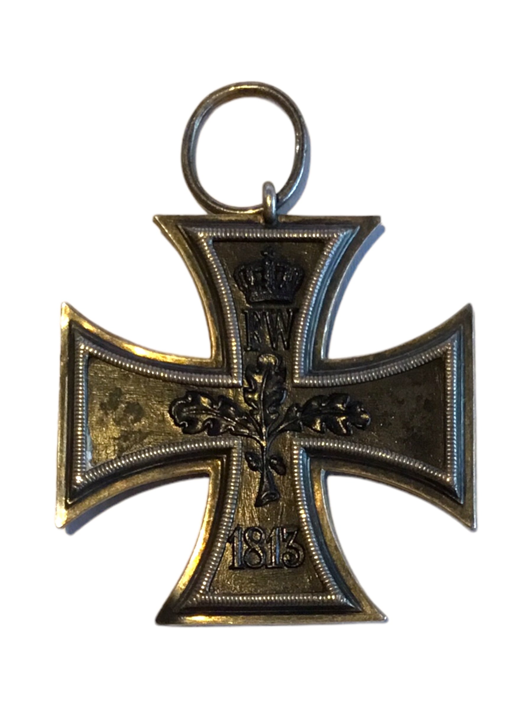 German WW1 Iron Cross 2nd Class with suspension ring