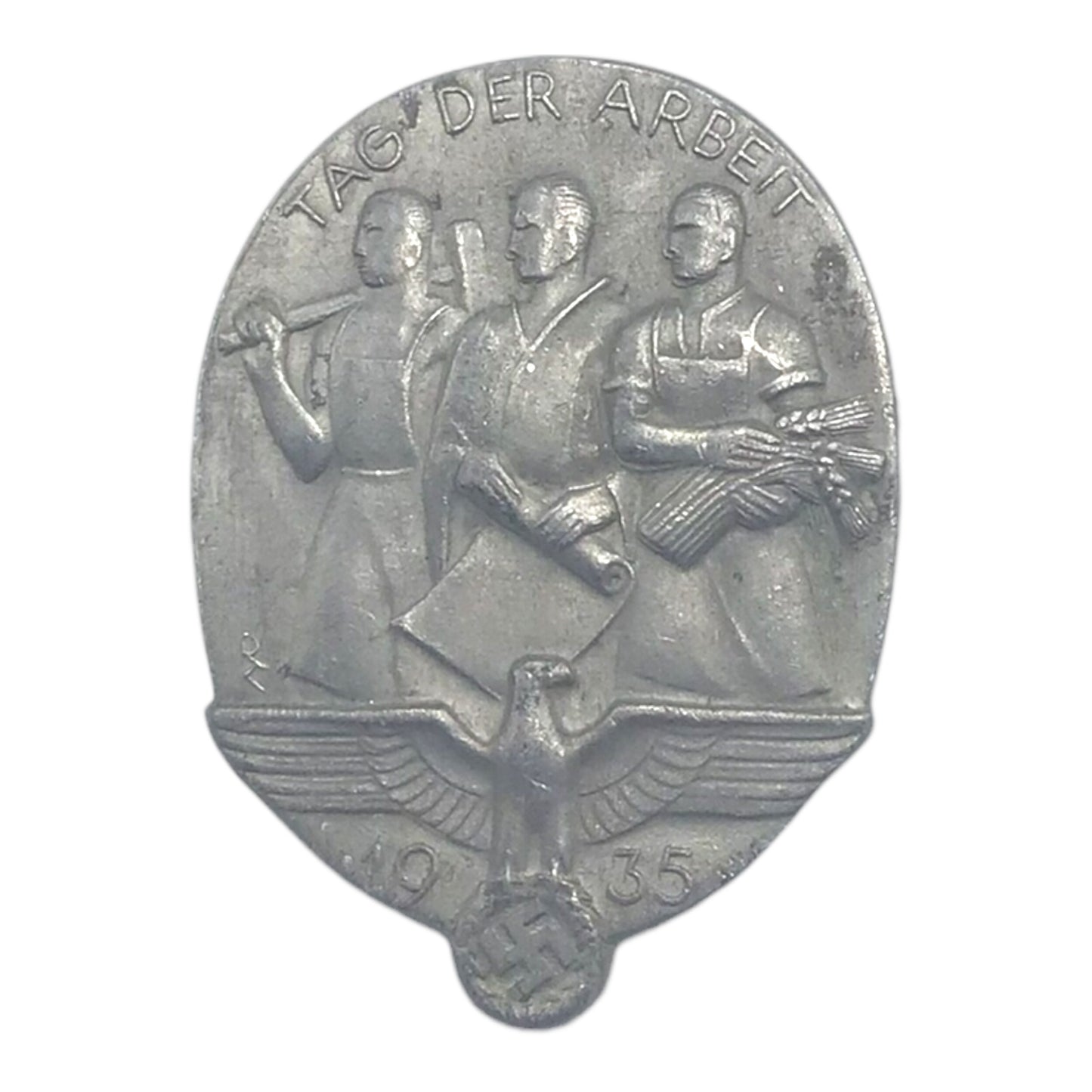 German WW2 1935 Worker Day Badge