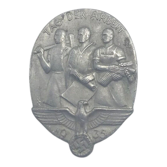 German WW2 1935 Worker Day Badge
