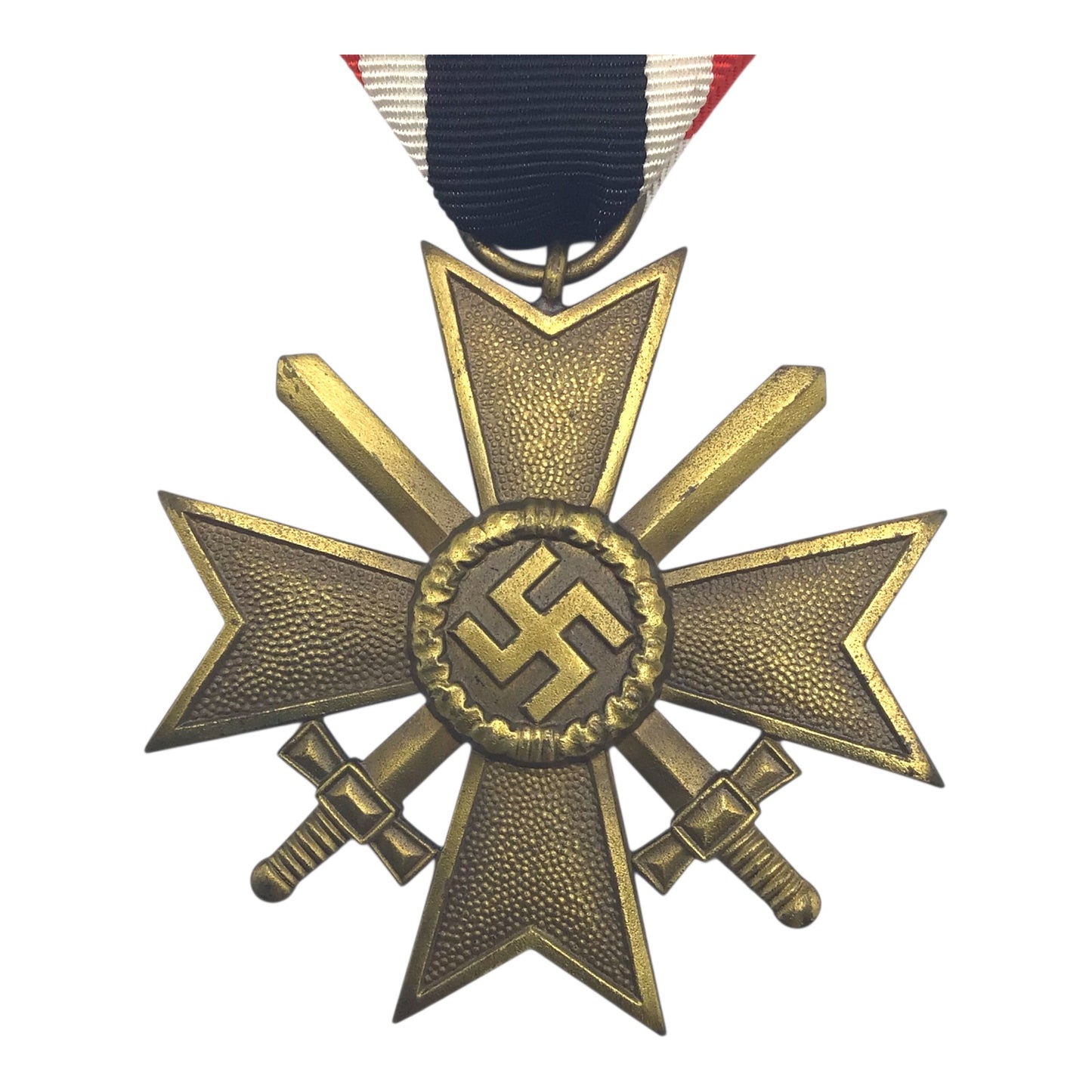 German WW2 1939 War Merit Cross 2nd Class w/ Swords and Ribbon