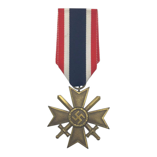 German WW2 1939 War Merit Cross 2nd Class w/ Swords and Ribbon