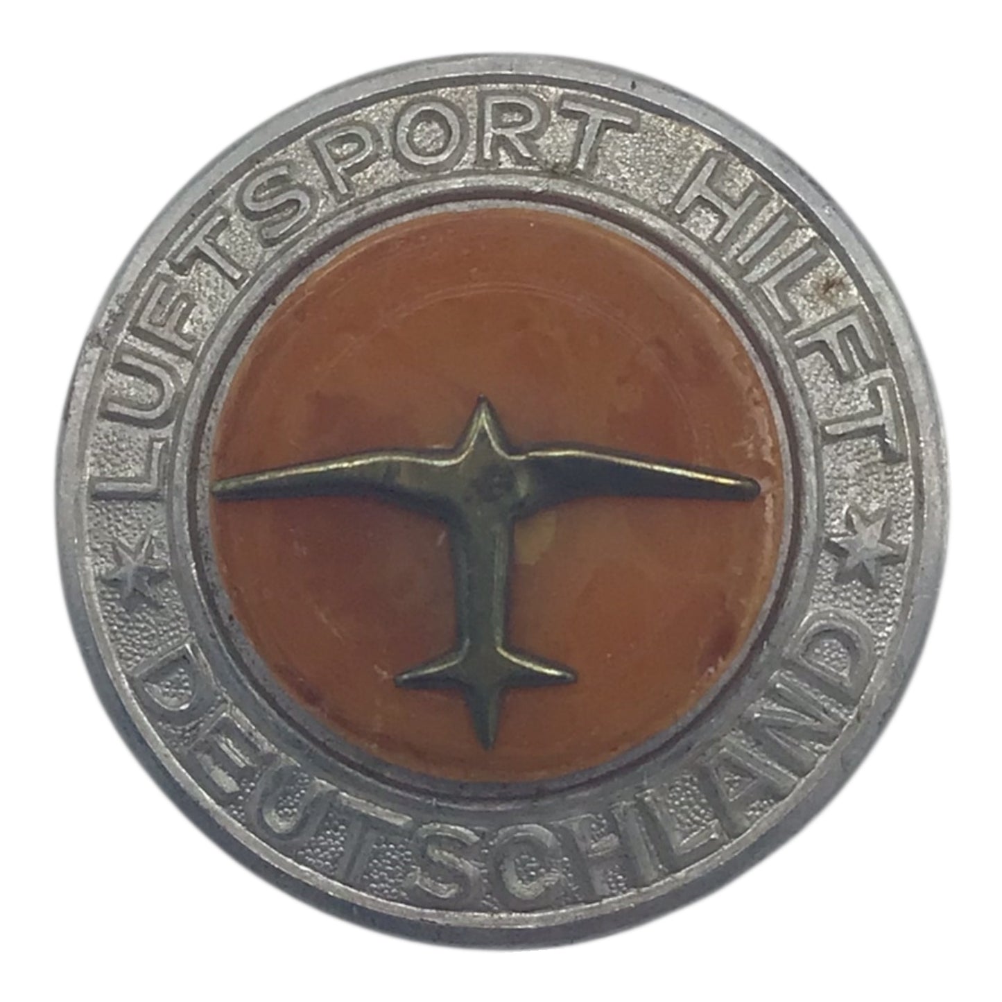 German WW2 Air Sports (Luftsport Hift Deutschland) Amber Tinnie