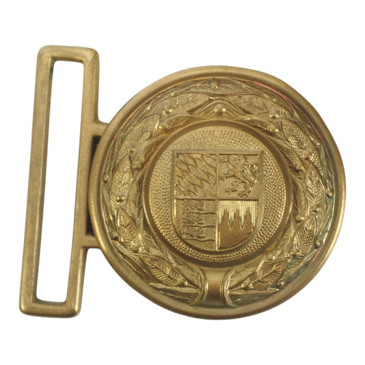 German WW2 Bavarian Officer Feuerwehr Belt Buckle