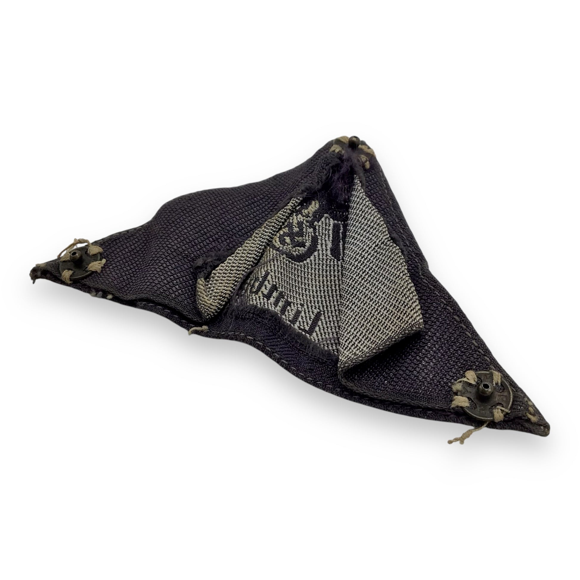 German WW2 DRK German Red Cross District National Eagle Sleeve Triangle - “Limburg” - Veteran Bring-Back