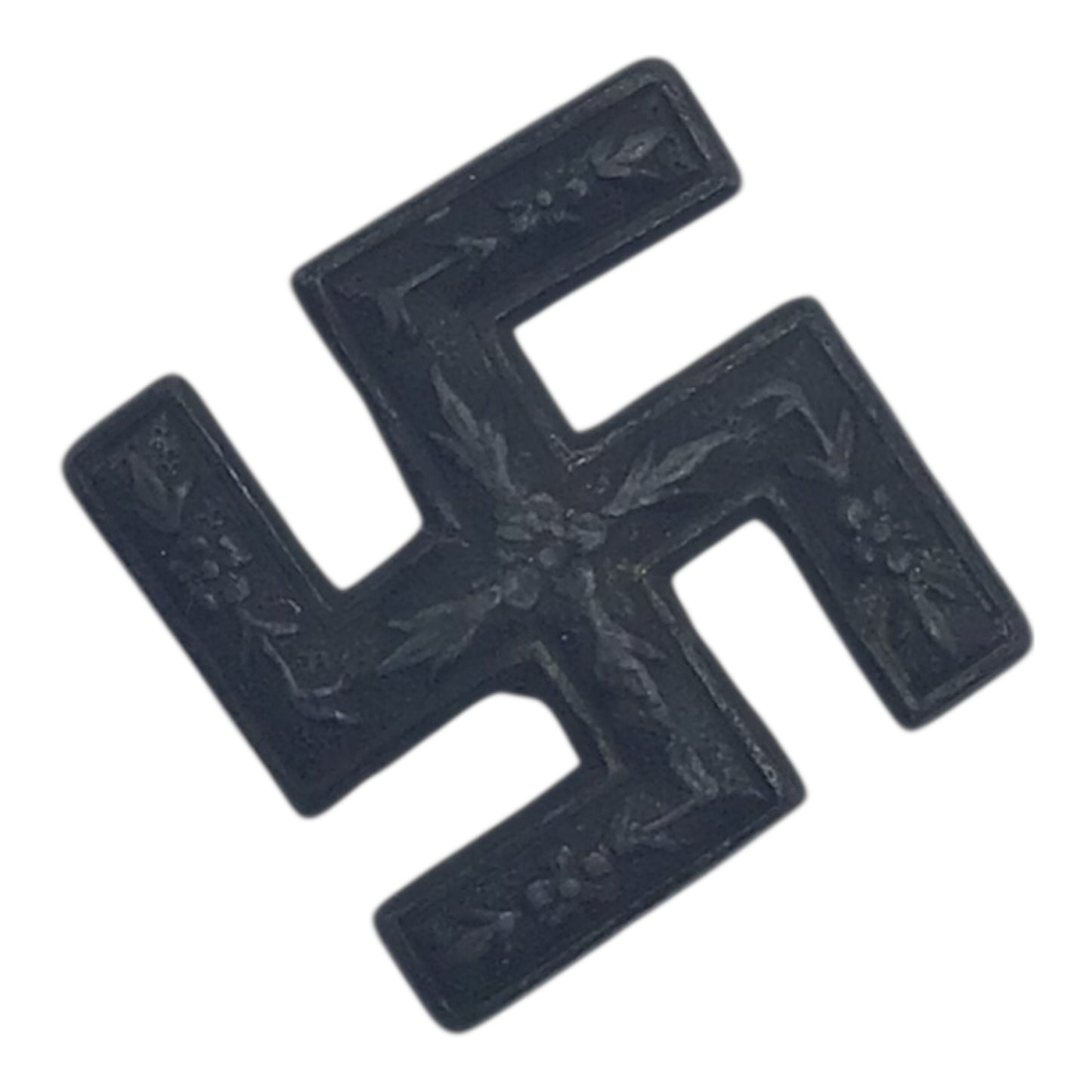 German WW2 Decorative Swastika Button Pin