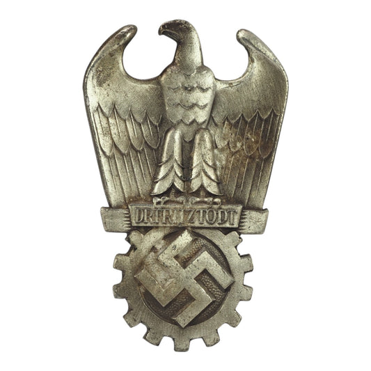 German WW2 Dr. Fritz Todt Prize in Silver, Rare Industrial War Effort Award