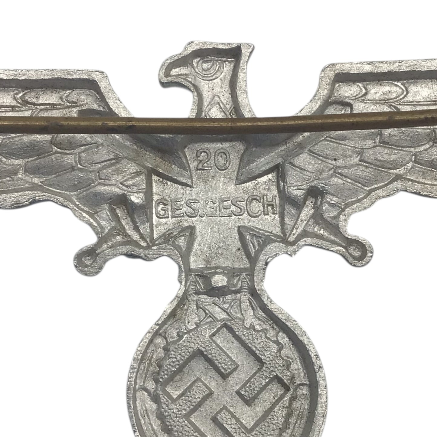 German WW2 Era NS-RKB Members Breast Eagle