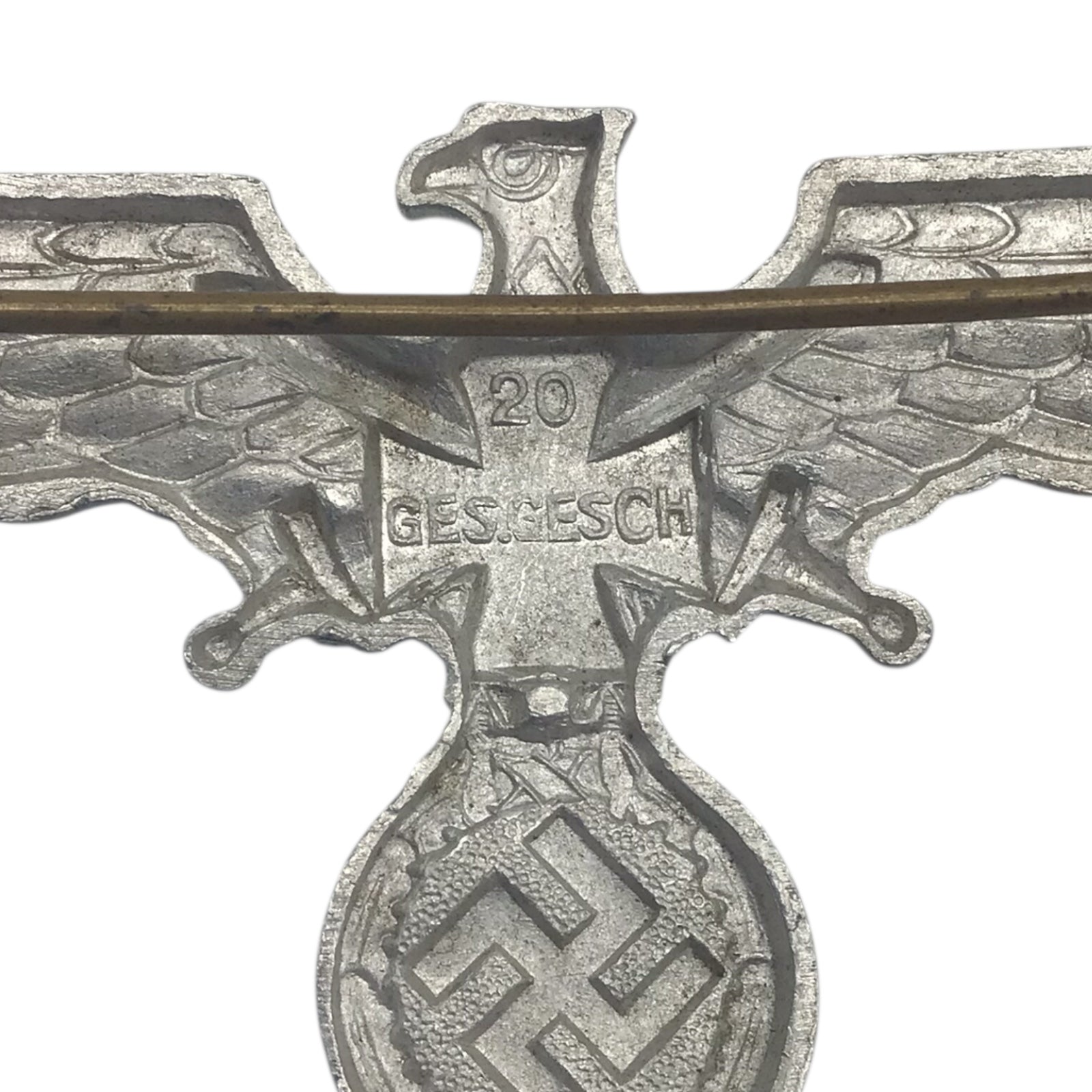 German WW2 Era NS-RKB Members Breast Eagle