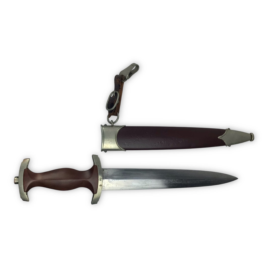 German WW2 Full Ground Röhm SA Dagger Display w/ Wartime SA Collection