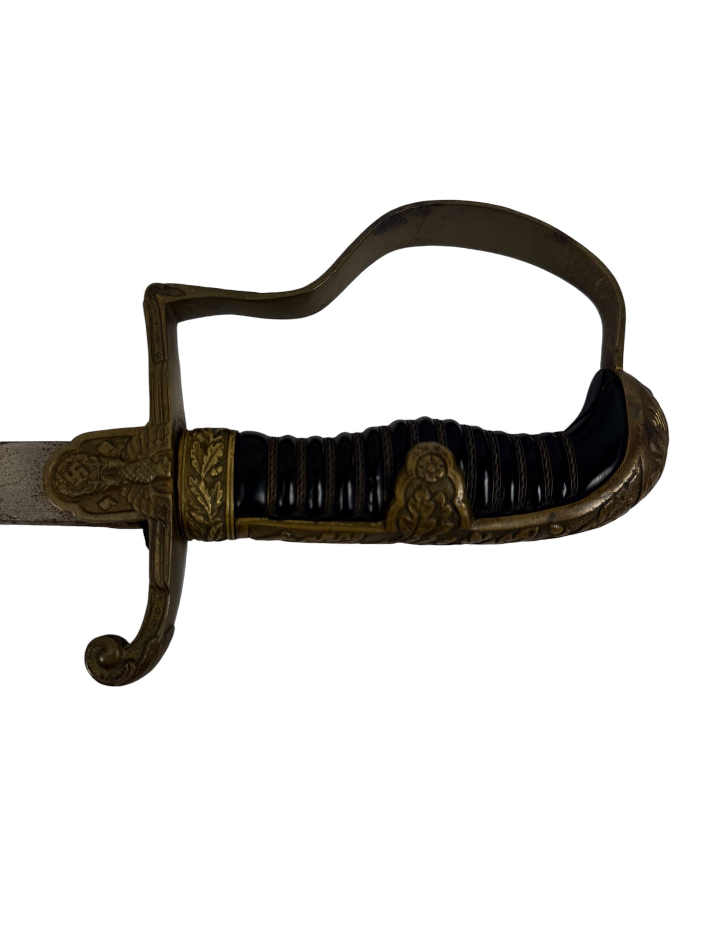 German WW2 Heer Army Officers Dress Dove Head Sword w/ Sheath Solingen