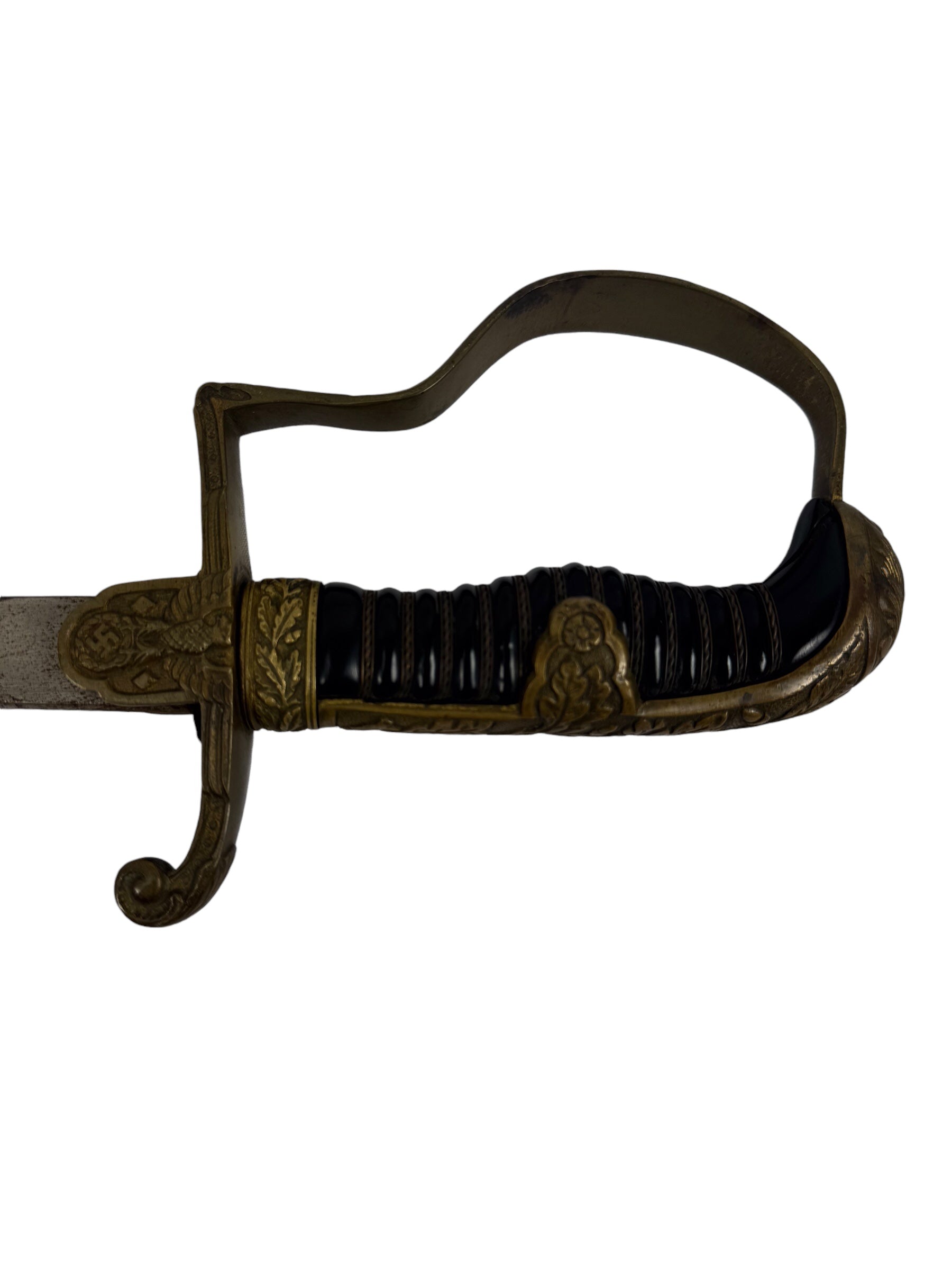 German WW2 Heer Army Officers Dress Dove Head Sword w/ Sheath Solingen