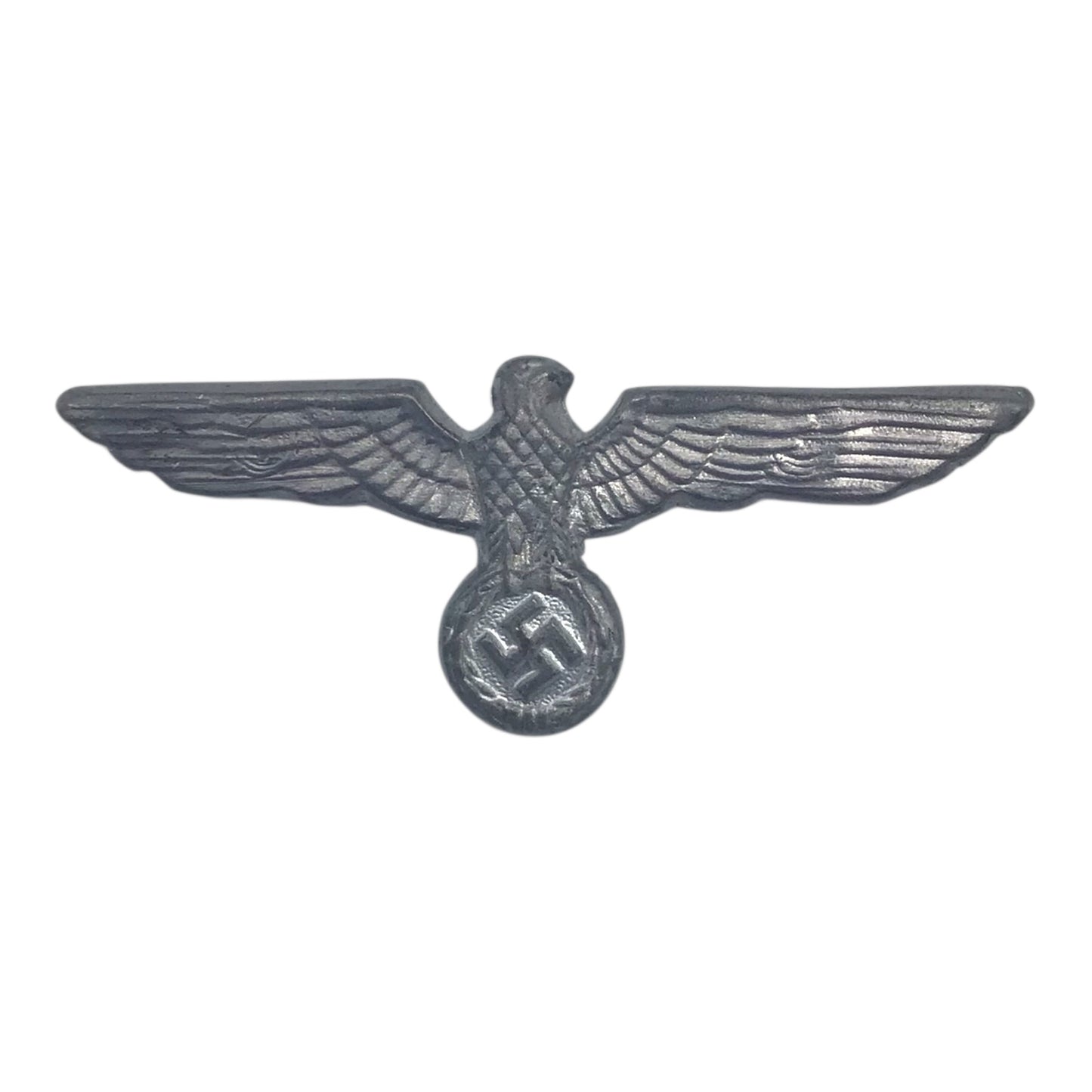 German WW2 Heer Eagle Visor Cap Badge (Aluminum)