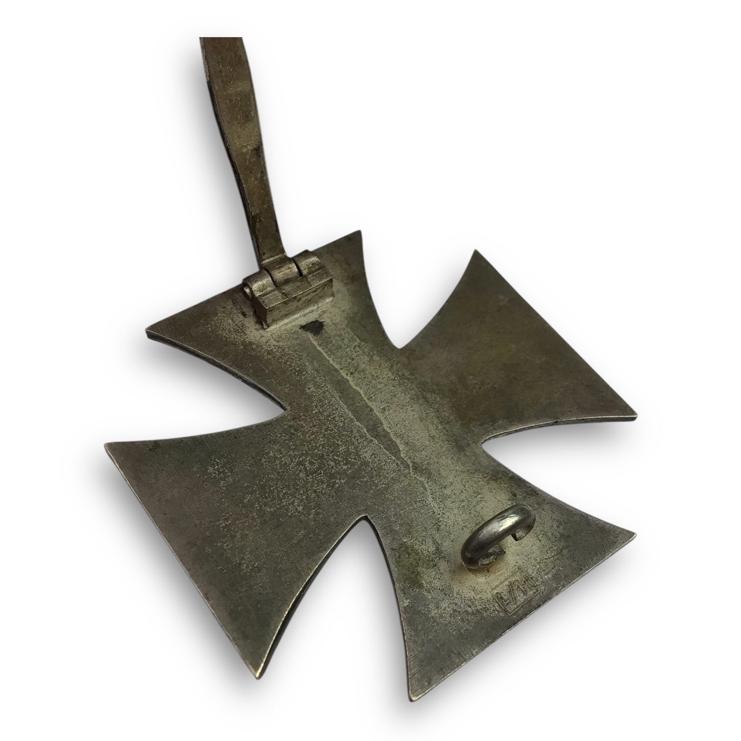 German WW2 Iron Cross 1st Class EK1 Maker Marked "L/11" Wilhelm Deumer