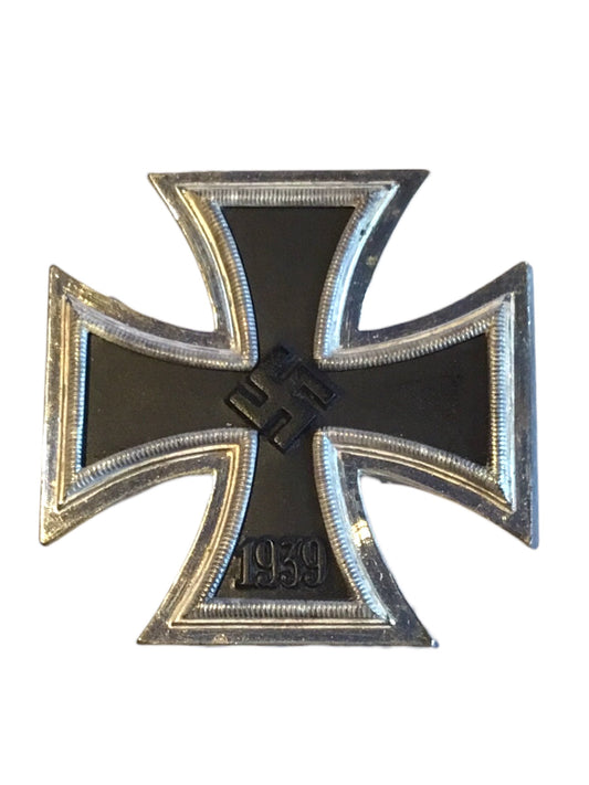 German WW2 Iron Cross First Class Pinback - Likely Reproduction - excellent condition