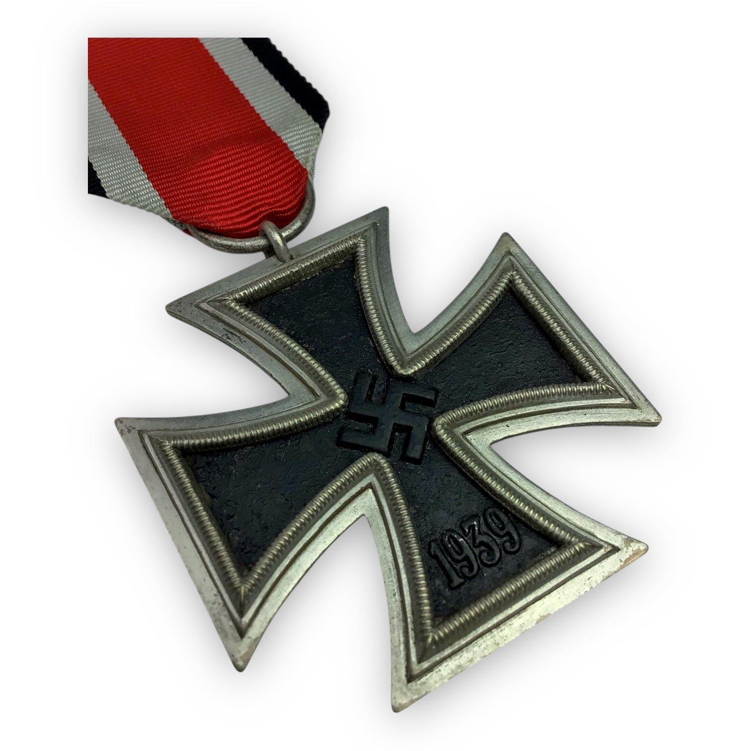 German WW2 Iron Cross Second Class - EK2 with Ribbon