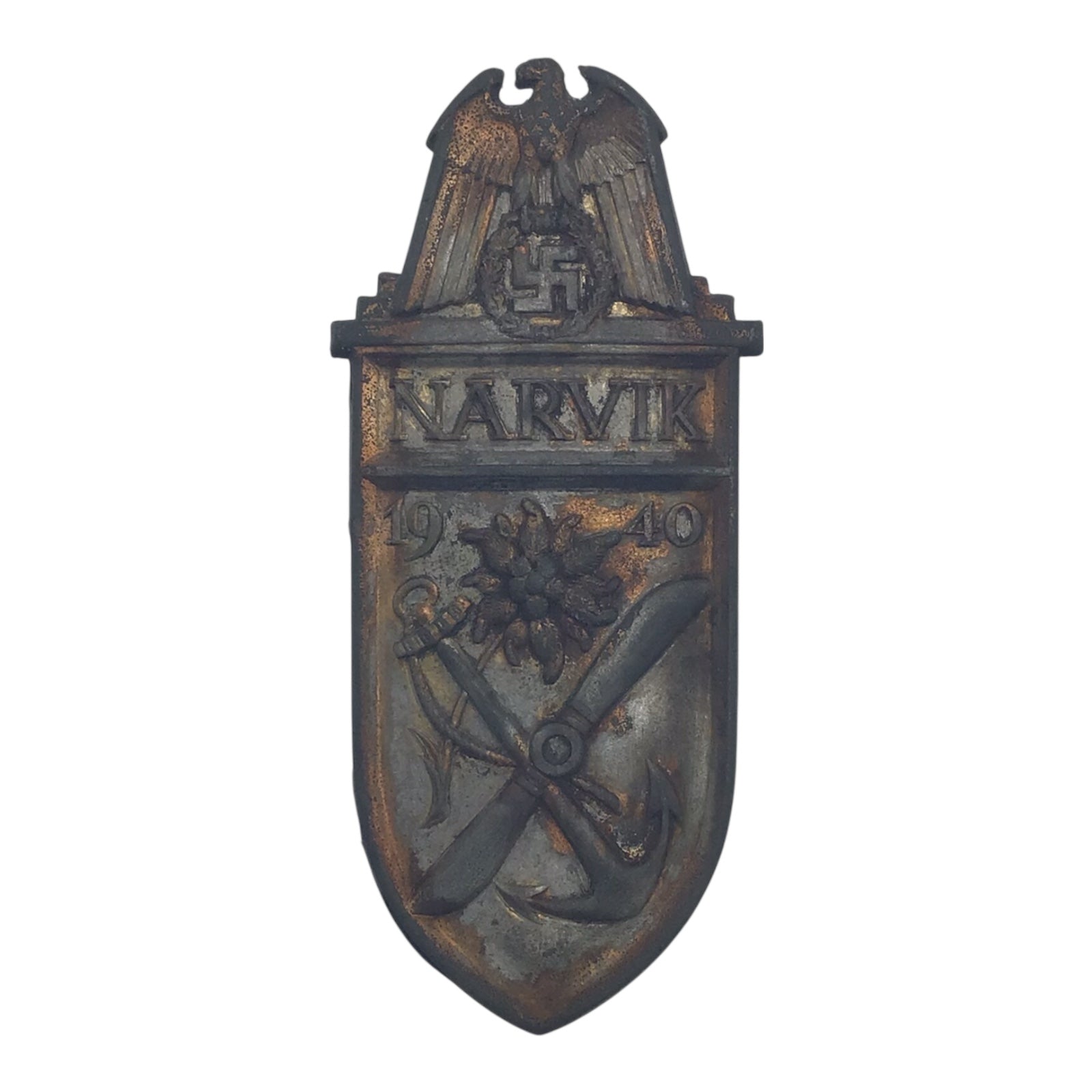 German WW2 Kreigsmarine Narvik Sleeve Shield