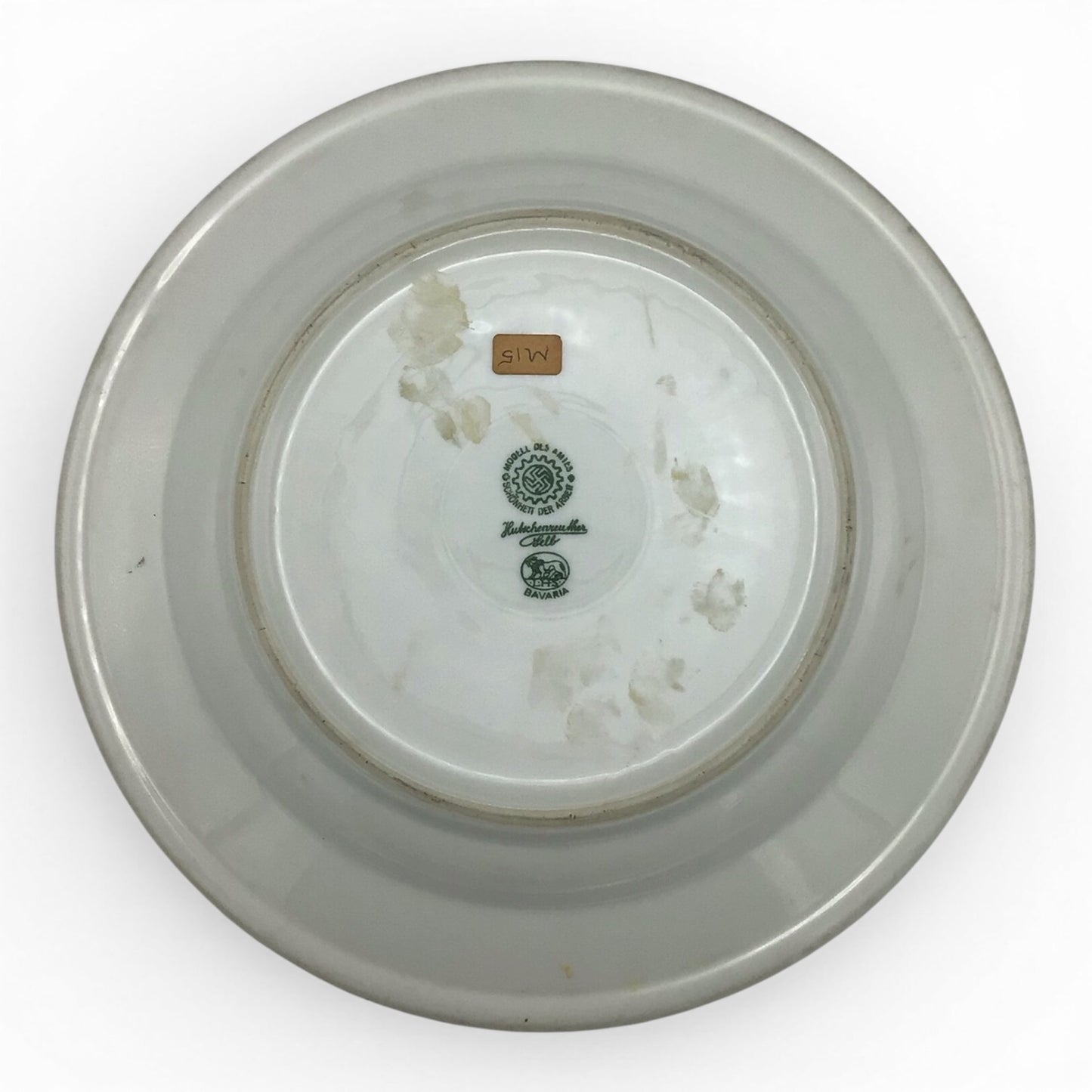 German WW2 Leibstandarte Adolf Hitler SS Heimwehr “Danzig" Painted Reich Award Plate EXTREMELY RARE!