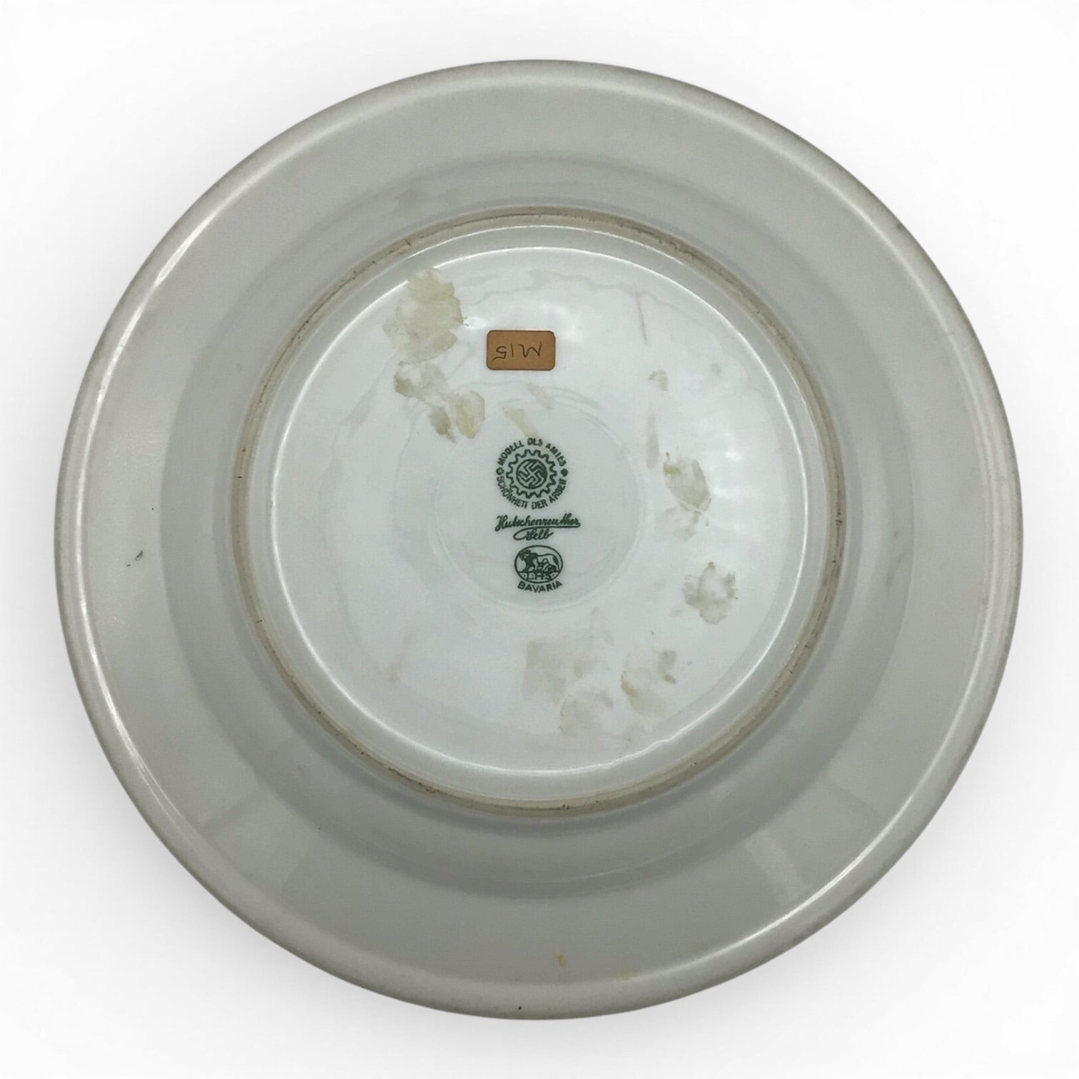 German WW2 Leibstandarte Adolf Hitler SS Heimwehr “Danzig" Painted Reich Award Plate EXTREMELY RARE!