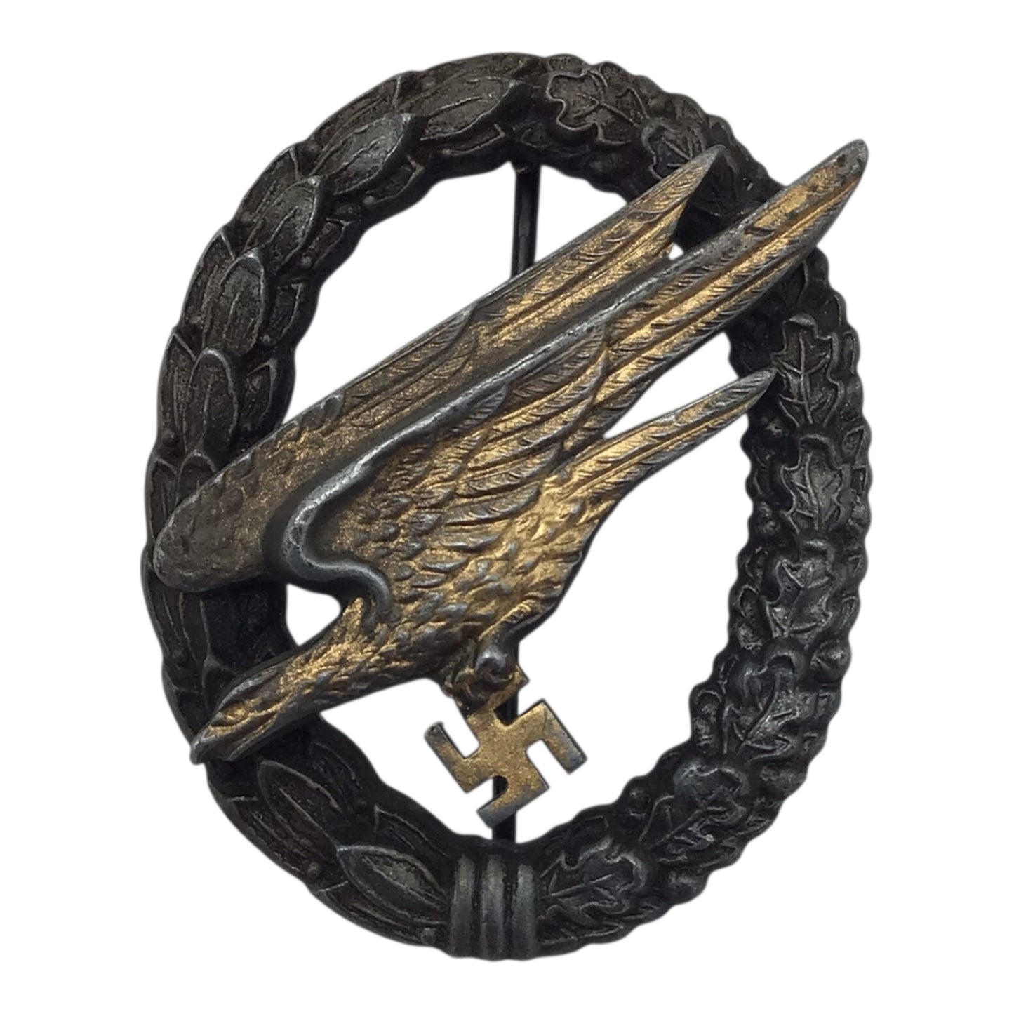 German WW2 Luftwaffe Paratrooper Fallschirmjäger Badge