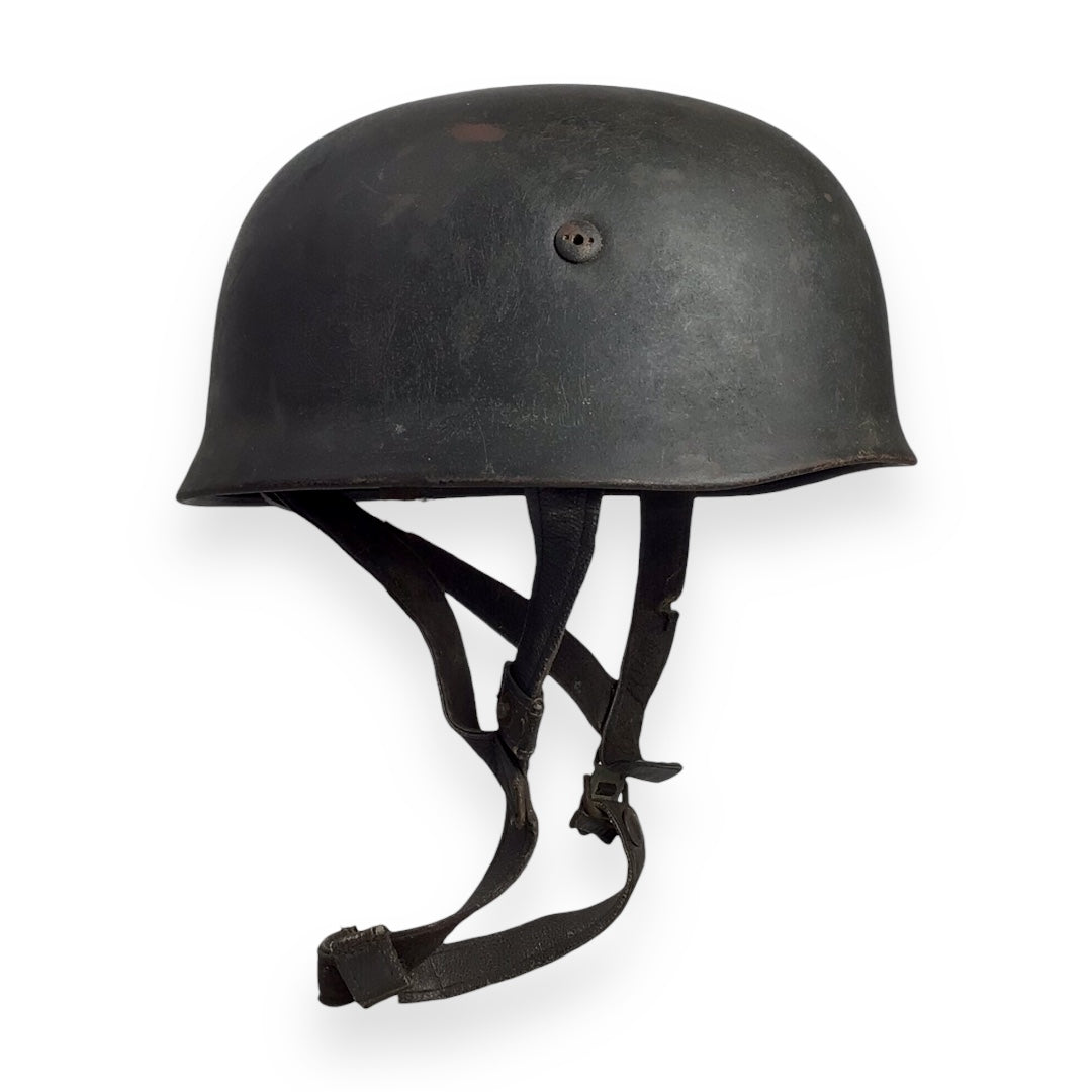 German WW2 M38 Luftwaffe Fallschirmjäger Paratrooper Helmet - ET68, Early War Example
