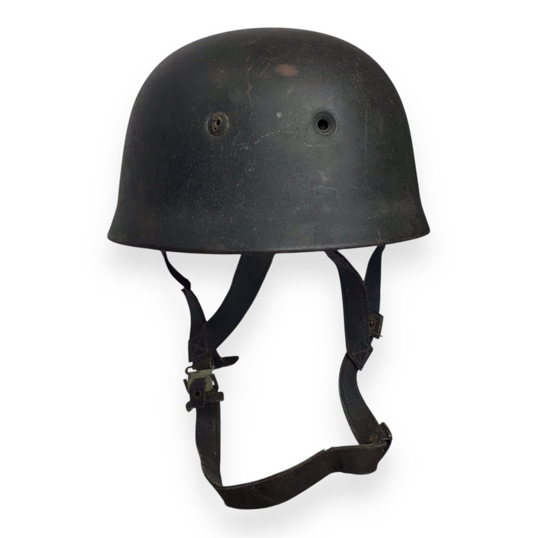 German WW2 M38 Luftwaffe Fallschirmjäger Paratrooper Helmet - ET68, Early War Example