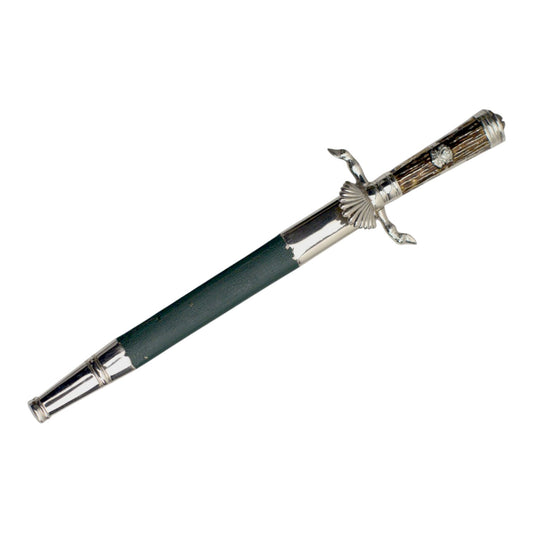 German WW2 Miniature Hunting Dagger with scabbard